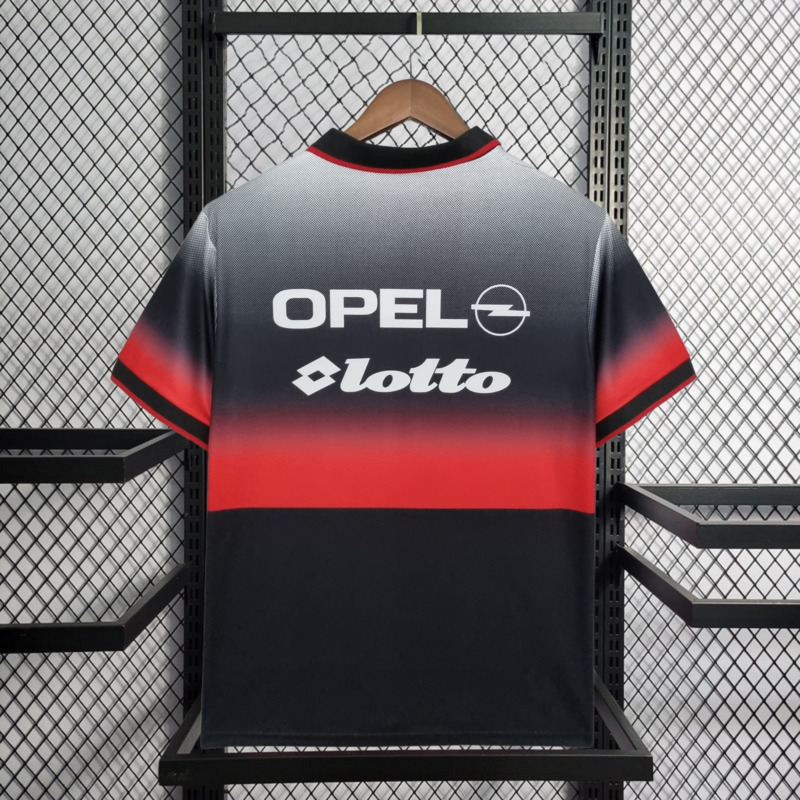 Retro 1995-96 AC Milan retro Training Black Football jersey