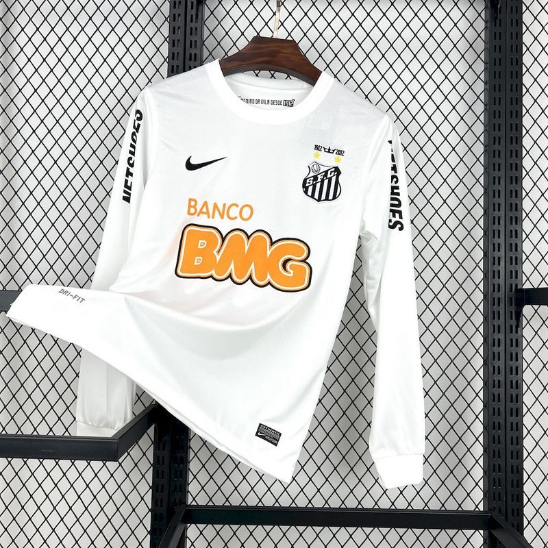 Retro 2011-12 Santos home Retro Football jersey
