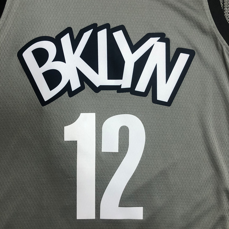 2022 NBA Brooklyn Nets (12 HARRIS) Basketball Jersey