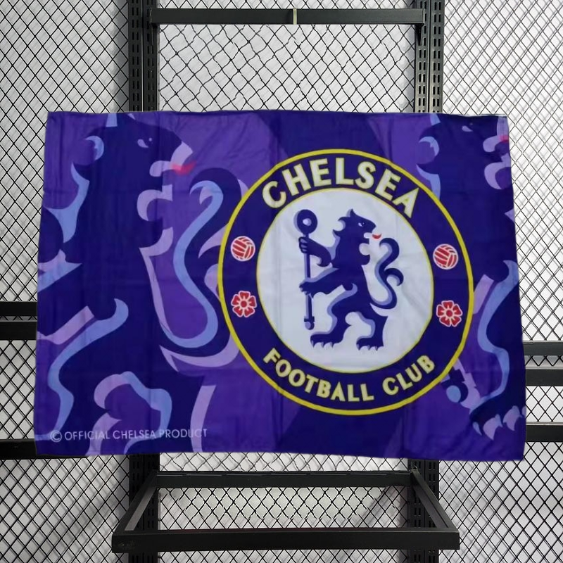 Louishop World Football Club Soccer Team Flag FC Banner for Wall Patio Lawn 60*90 CM Arsenal PSG AC Milan Dortmund Bayern Munchen Real Madrid Juventus Inter Milan Barcelona Liverpool Chelsea Manchester United Tottenham Manchester City Atletico Madrid