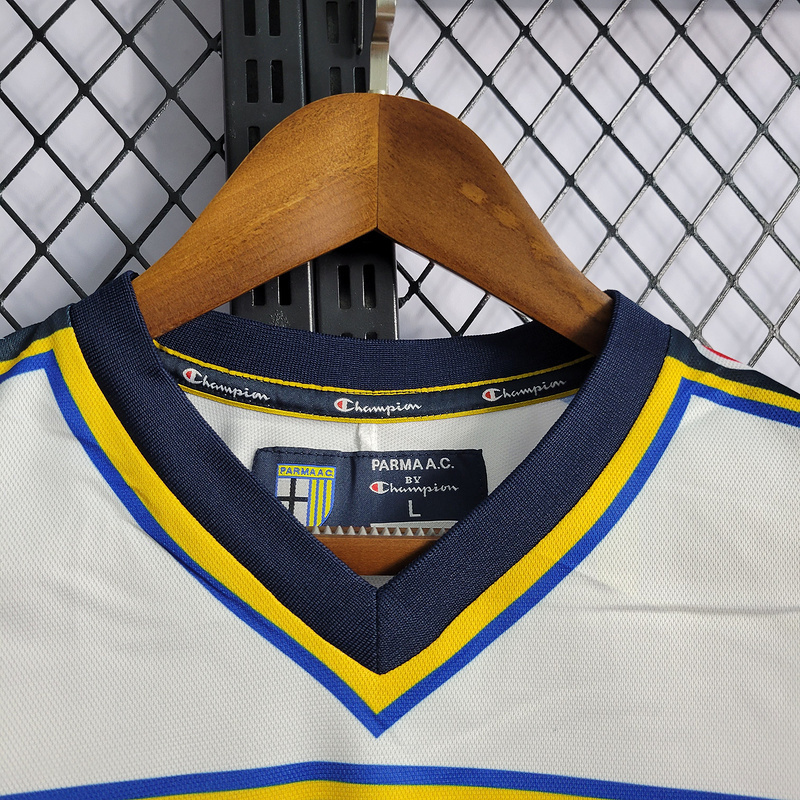retro 2002-03 Parma Away retro football jersey