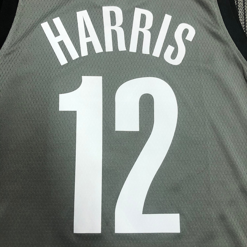 2022 NBA Brooklyn Nets (12 HARRIS) Basketball Jersey
