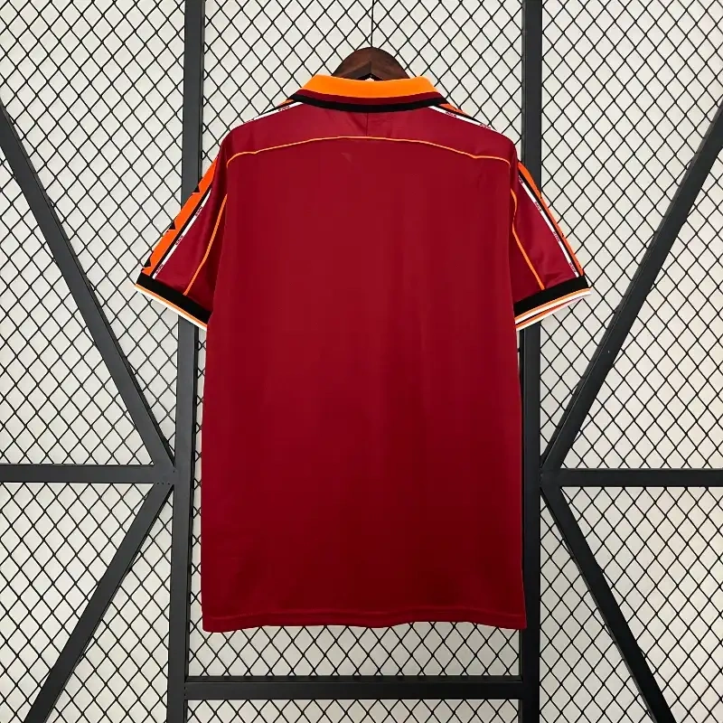 Retro 1998-99 AS Roma home retro Football jersey