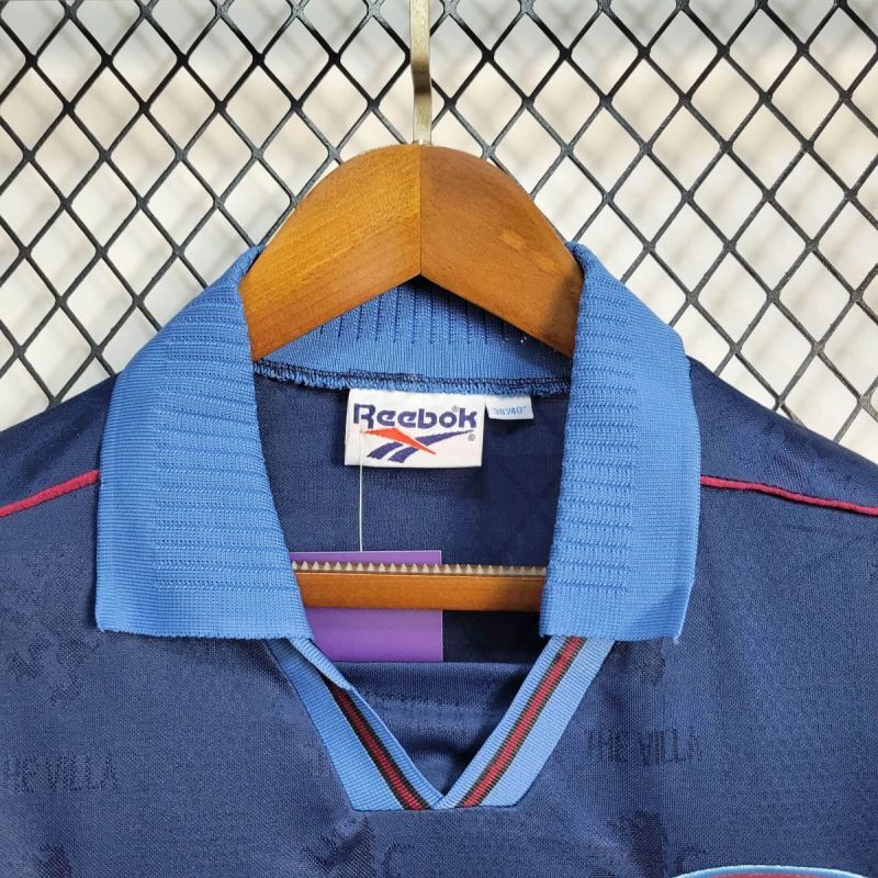 Retro 1995-96 Aston Villa Away Retro Football jersey