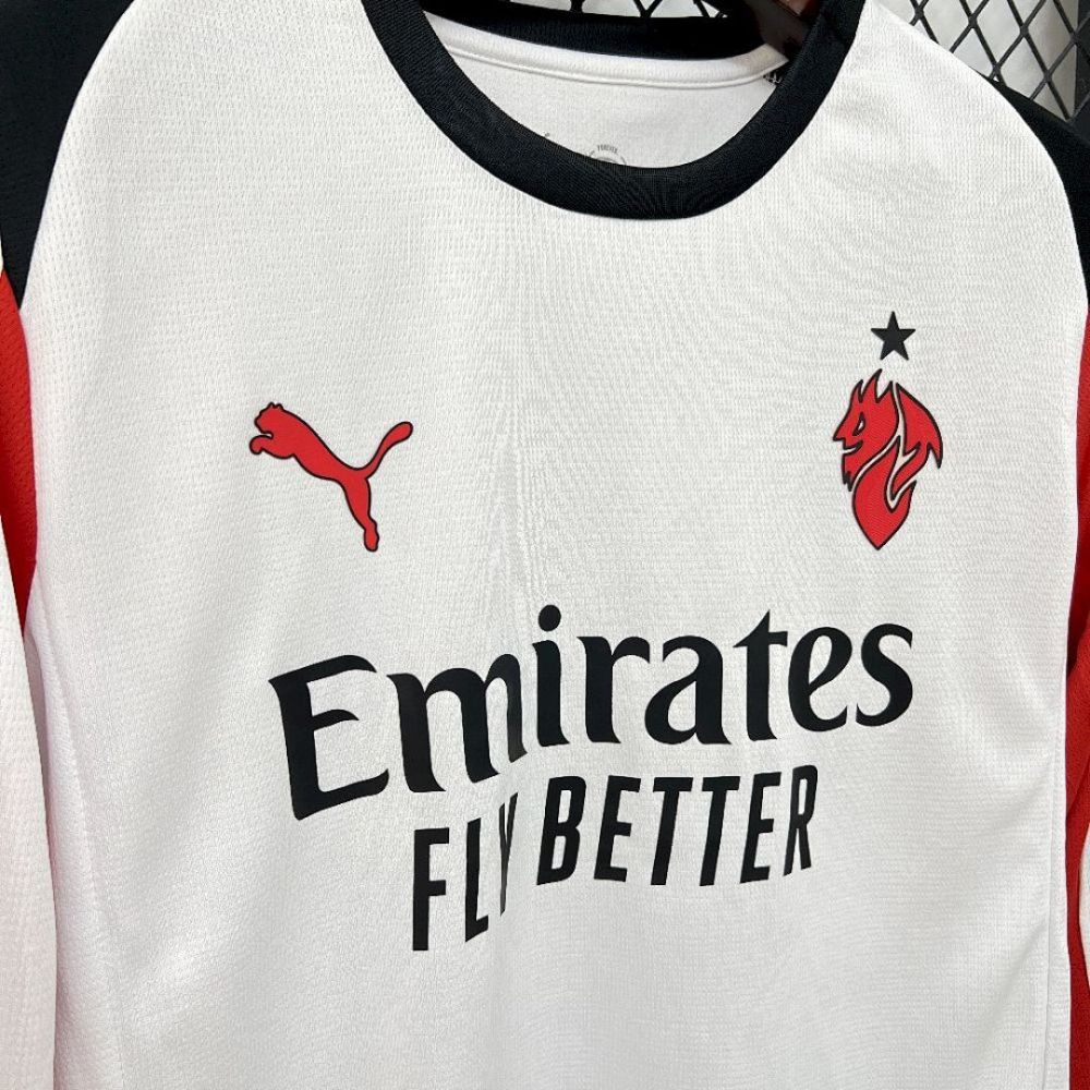 2025-26 AC Milan Away long sleeves Football jersey