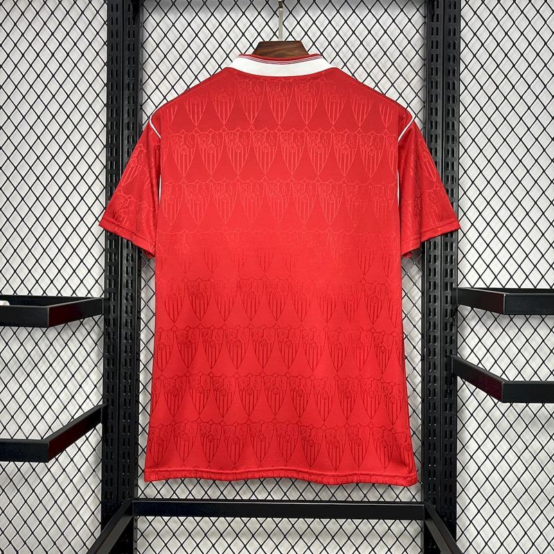 Retro 1991-92 Sevilla away retro football jersey
