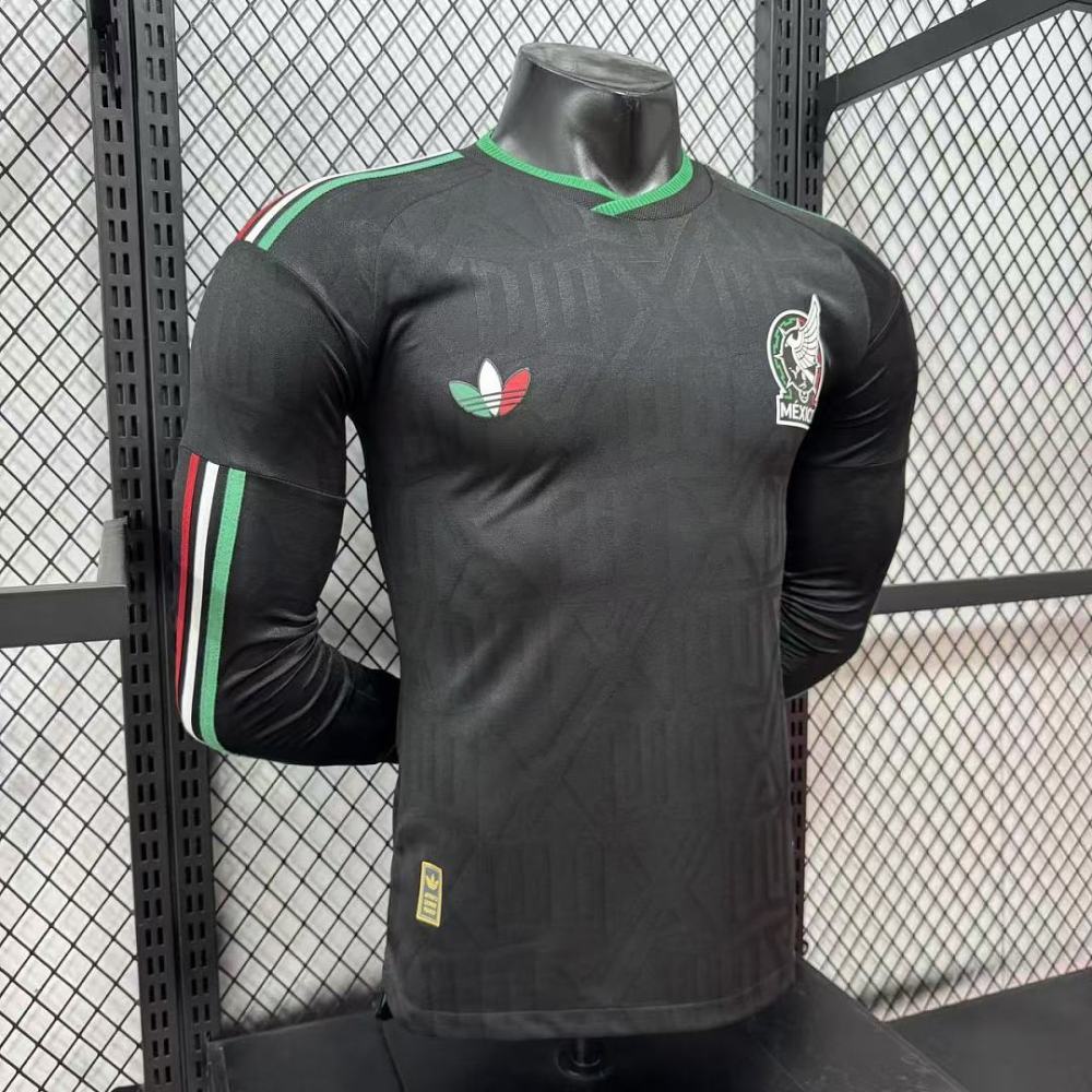 Player 2026 Mexico away long sleeved football jersey