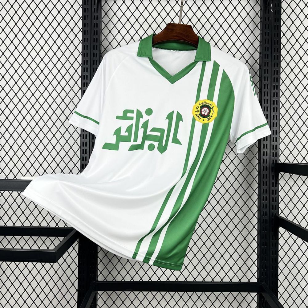 Retro 1986 Algerian Home Retro Football jersey