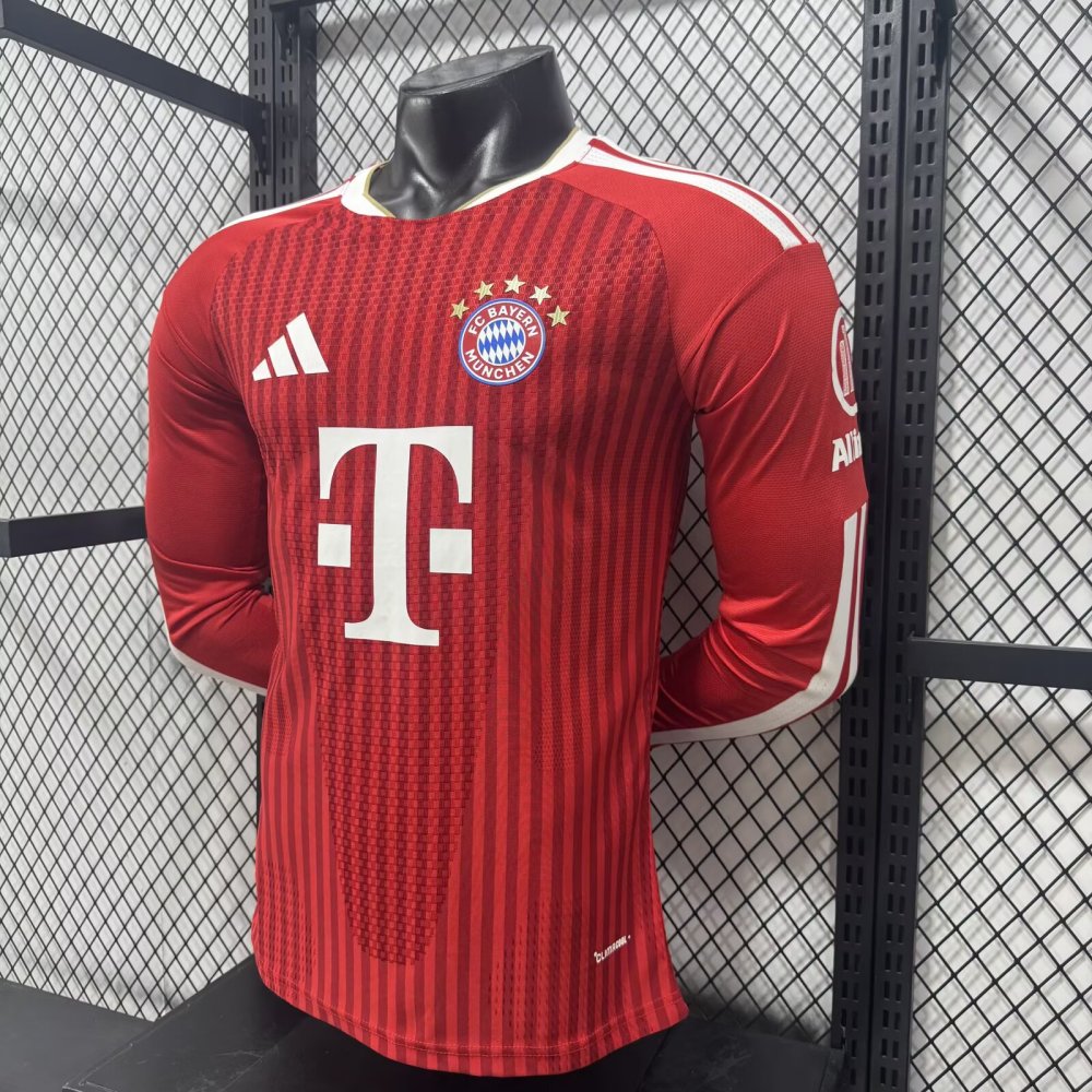player 2026-27 Bayern Munchen Home Long sleeve football jersey