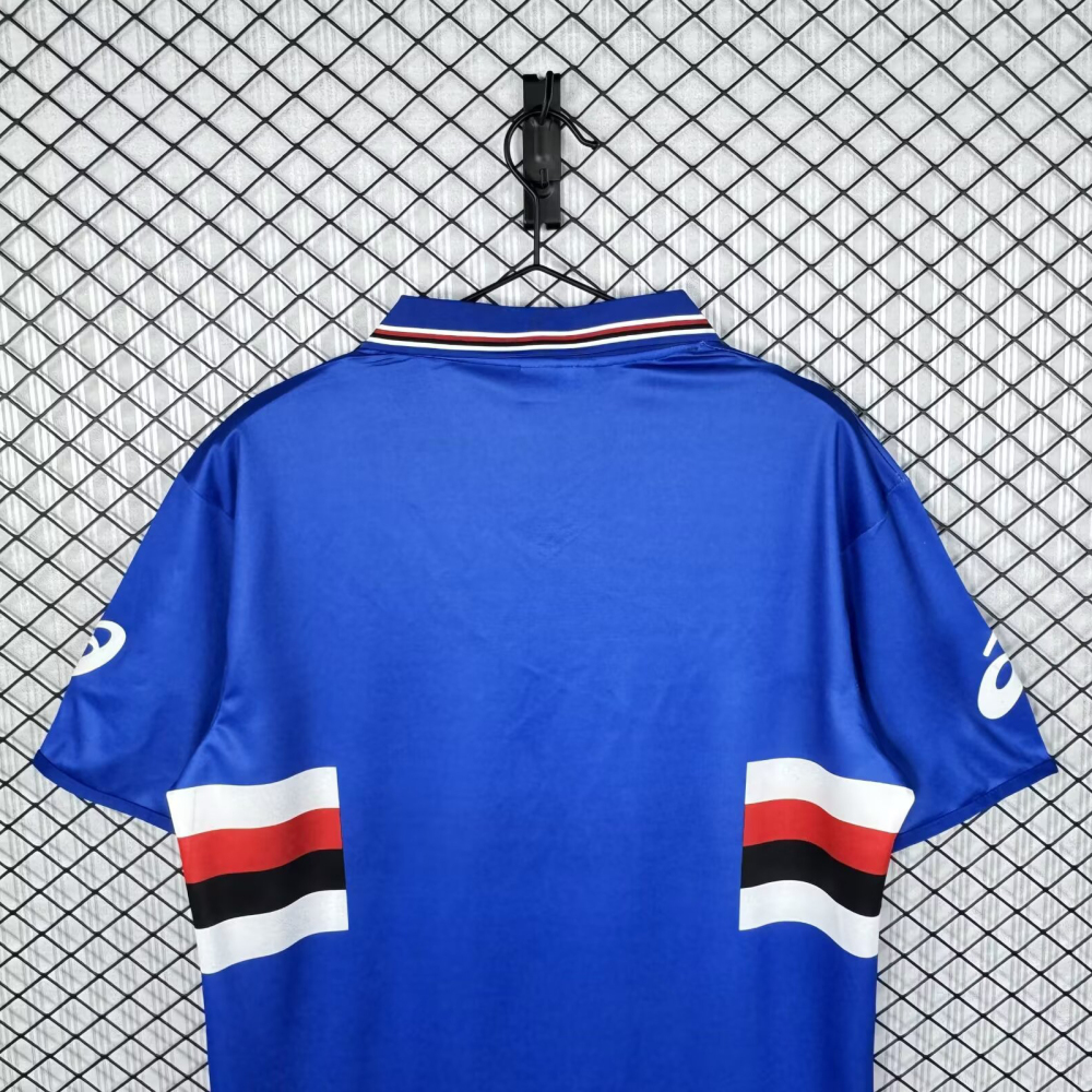 Retro 2003-04 Sampdoria Home Retro Football jersey