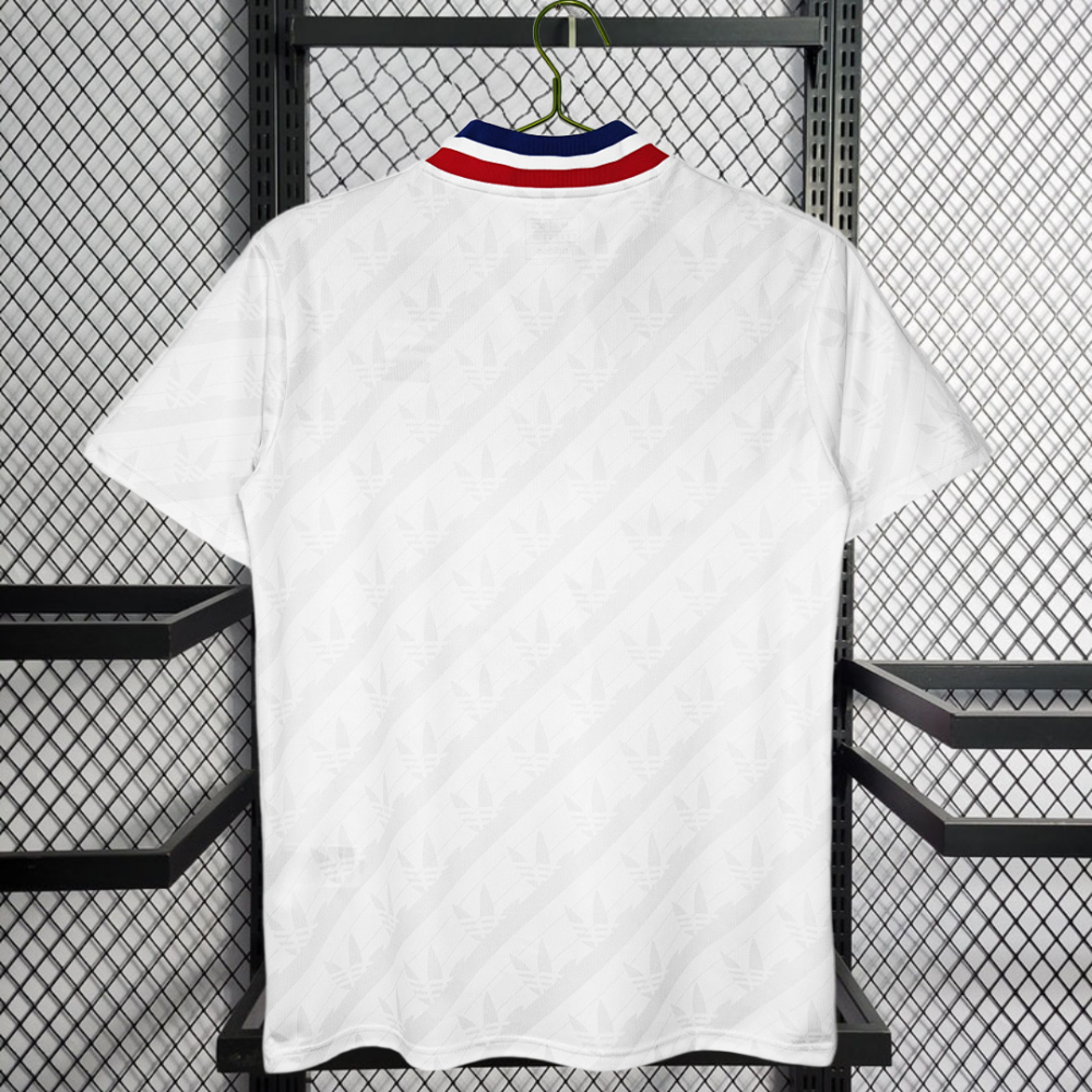 retro 1995-96 Lyon Retro Home football jersey