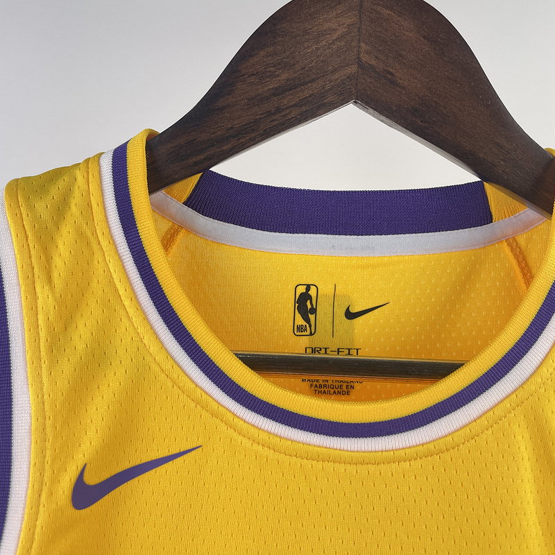 Kids 2023 NBA Lakers 8 BRYANT Basketball Jersey