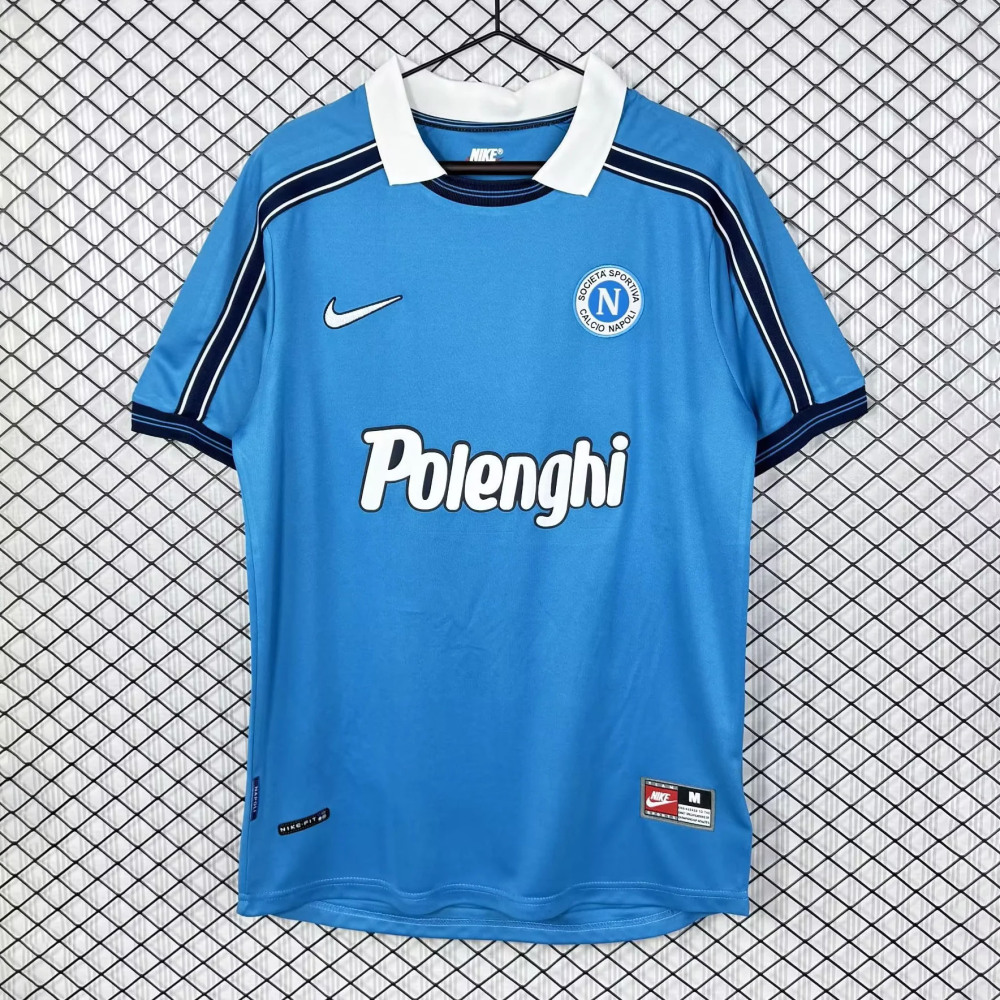 Retro 1998-99 Napoli Home Retro Football jersey