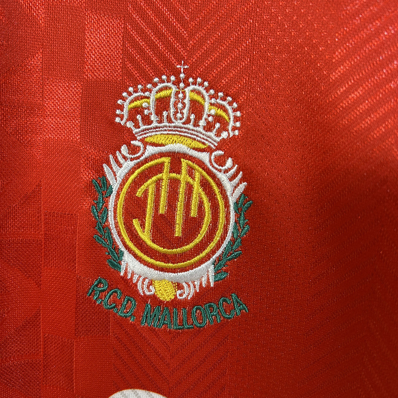 Retro 1996-97 Mallorca Home Retro Red Football jersey