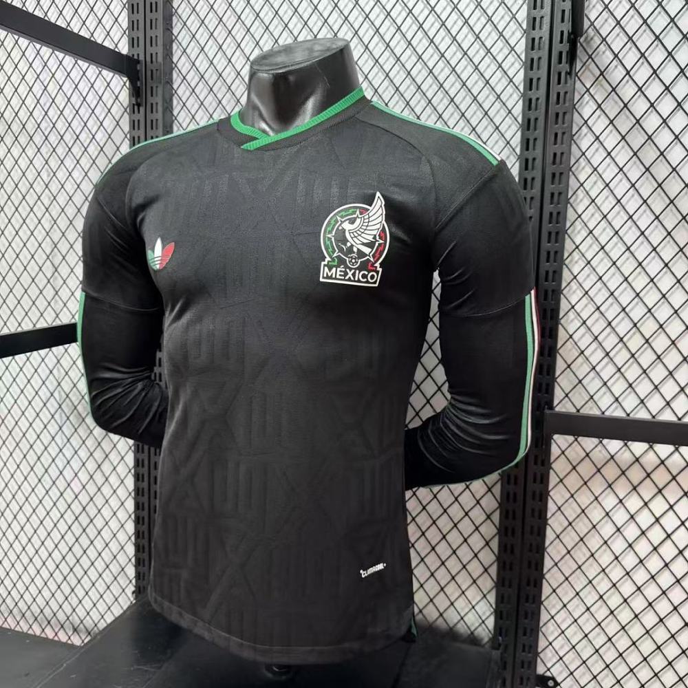 Player 2026 Mexico away long sleeved football jersey