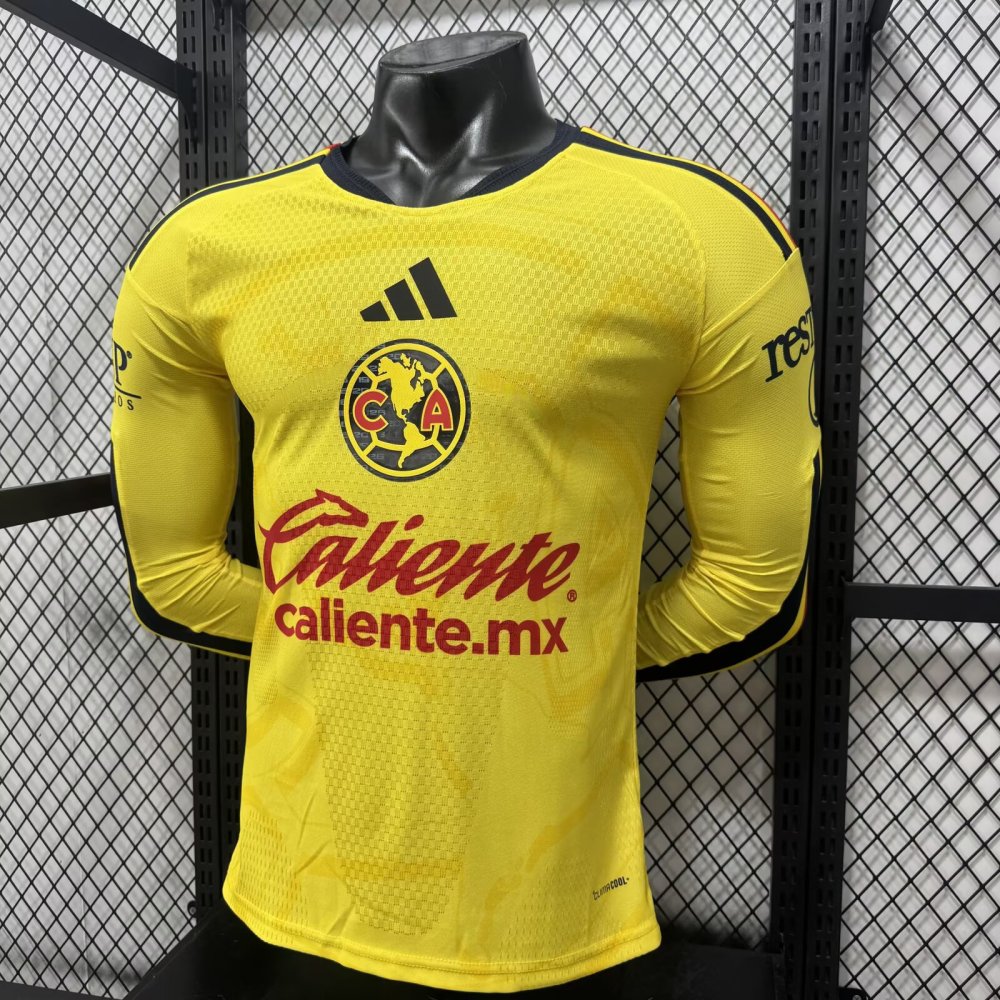 player 2026-27 Club America Home Long sleeve football jersey