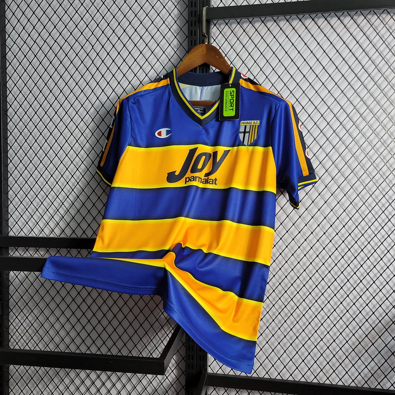retro 2001-02 Parma Home retro football jersey