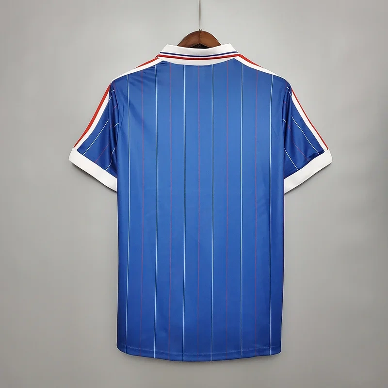 Retro 1982 France home Retro Football jersey