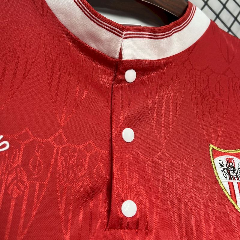 Retro 1991-92 Sevilla away retro football jersey