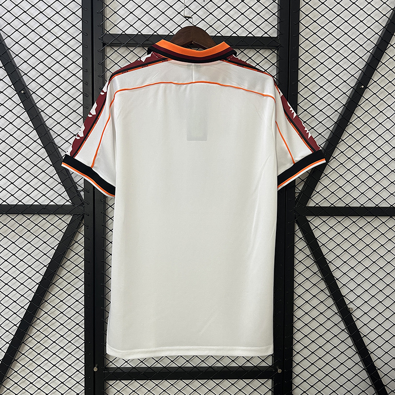 Retro 1998-99 AS Roma Away retro Football jersey