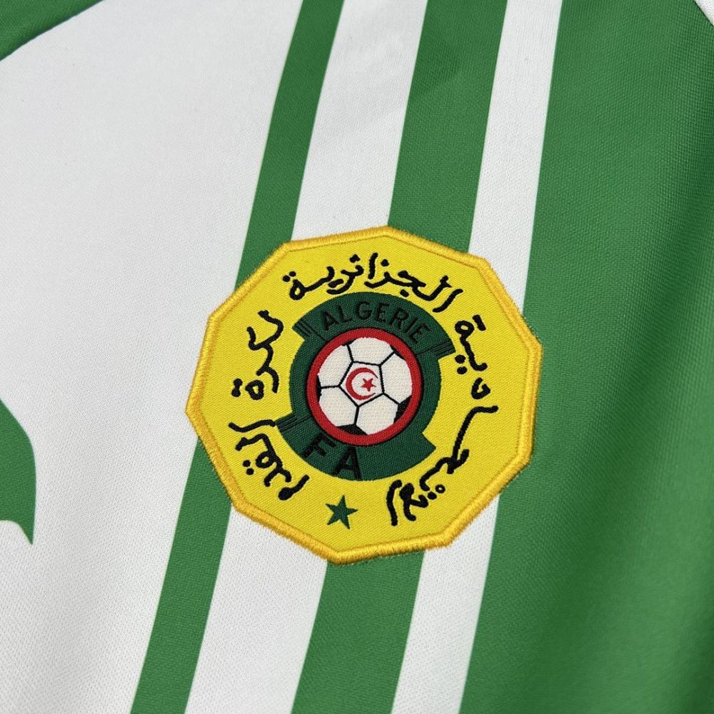 Retro 1986 Algerian Home Retro Football jersey