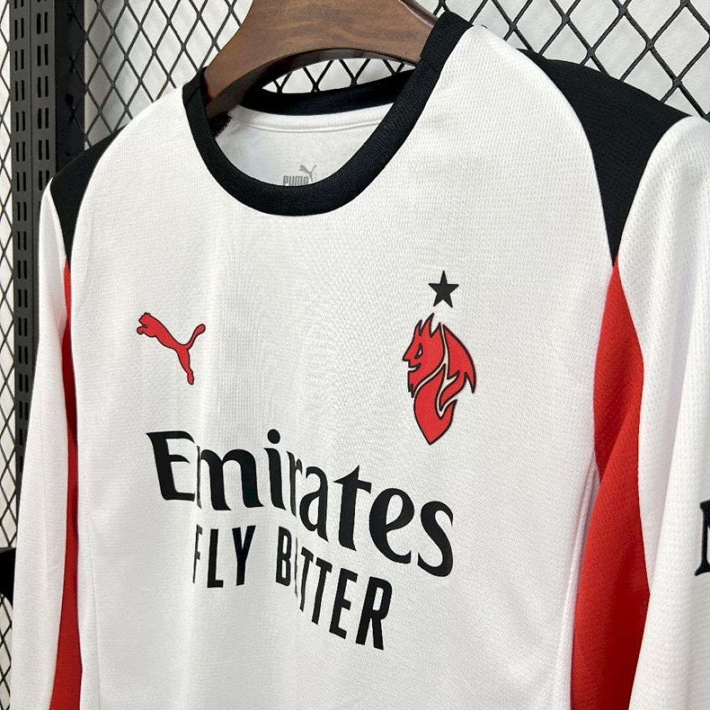 2025-26 AC Milan Away long sleeves Football jersey
