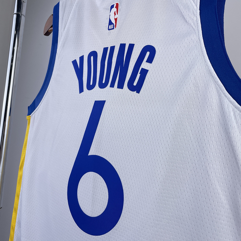 2023 NBA Golden State Warriors 6 YOUNG Basketball Jersey