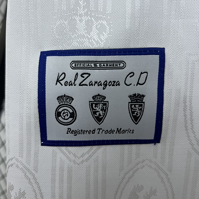 Retro 1997-98 Real Zaragoza Home Football jersey