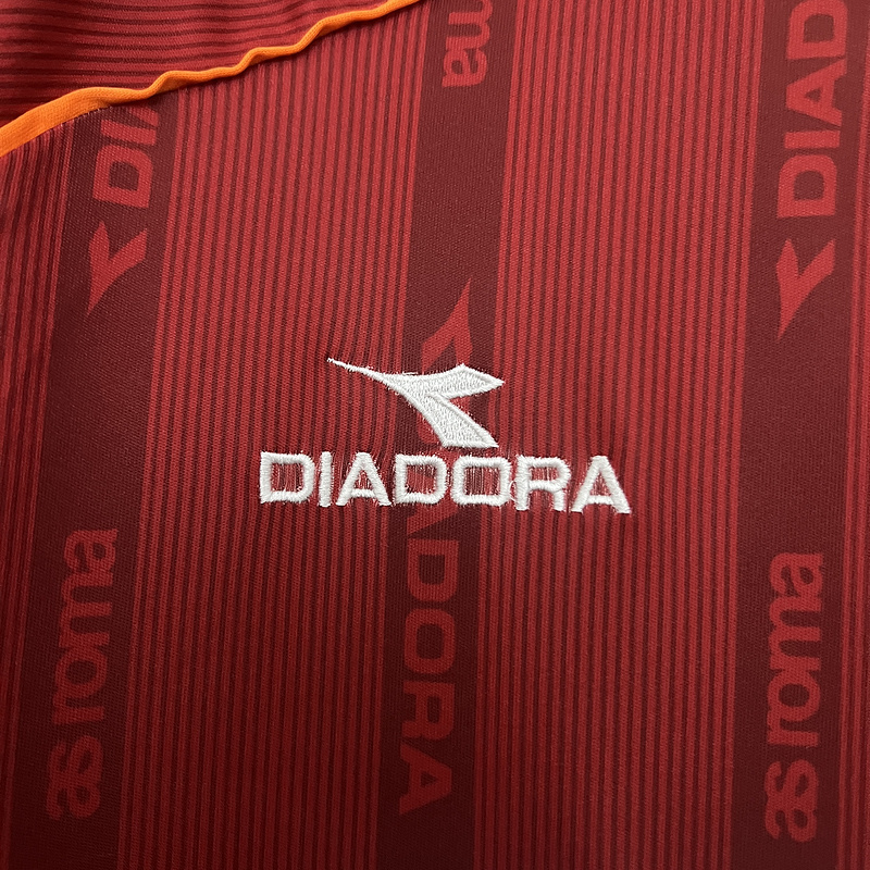 Retro 1999-00 AS Roma Home retro football jersey
