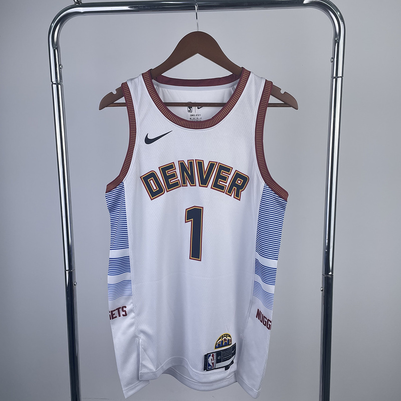 2023 NBA Denver Nuggets 1 PORTER JR Basketball Jersey