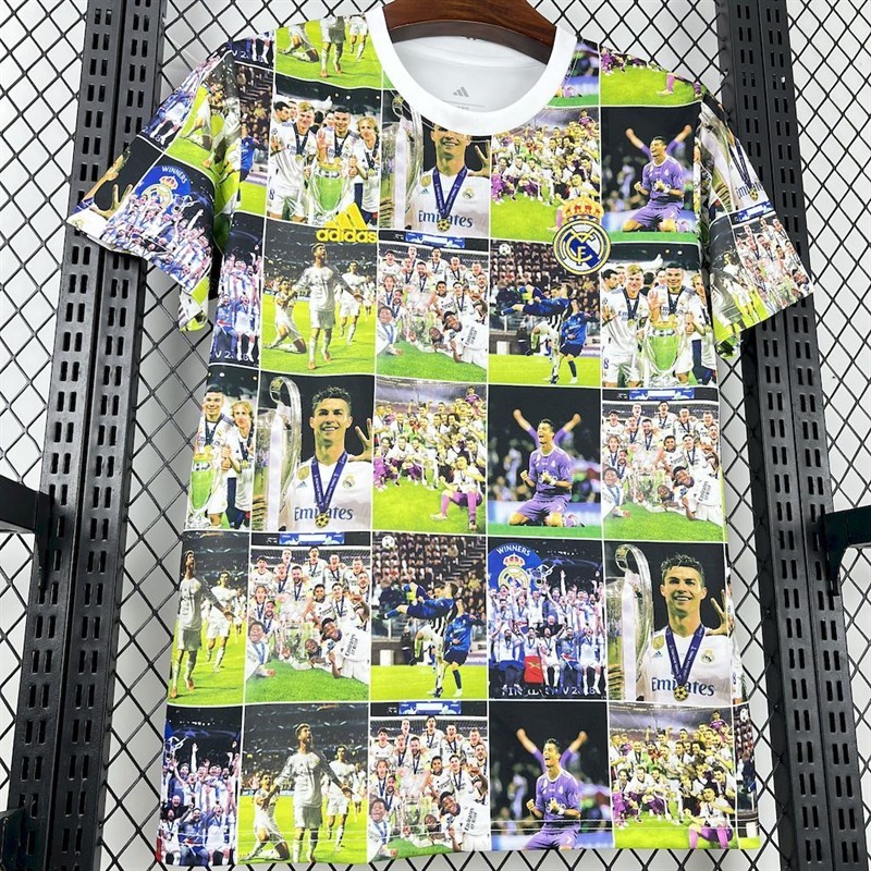 2025-26 Real Madrid Season 15 Champions Edition Football jersey