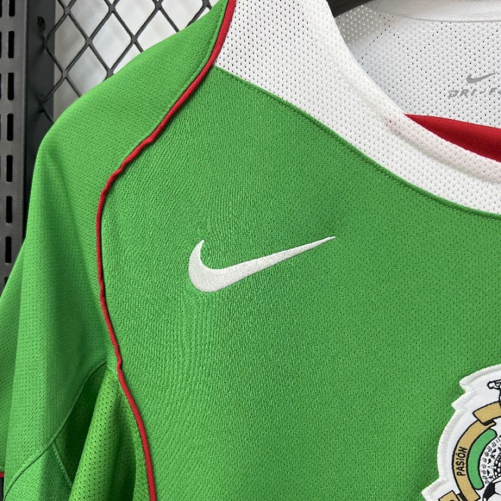 Retro 2004 Mexico Home retro Football jersey
