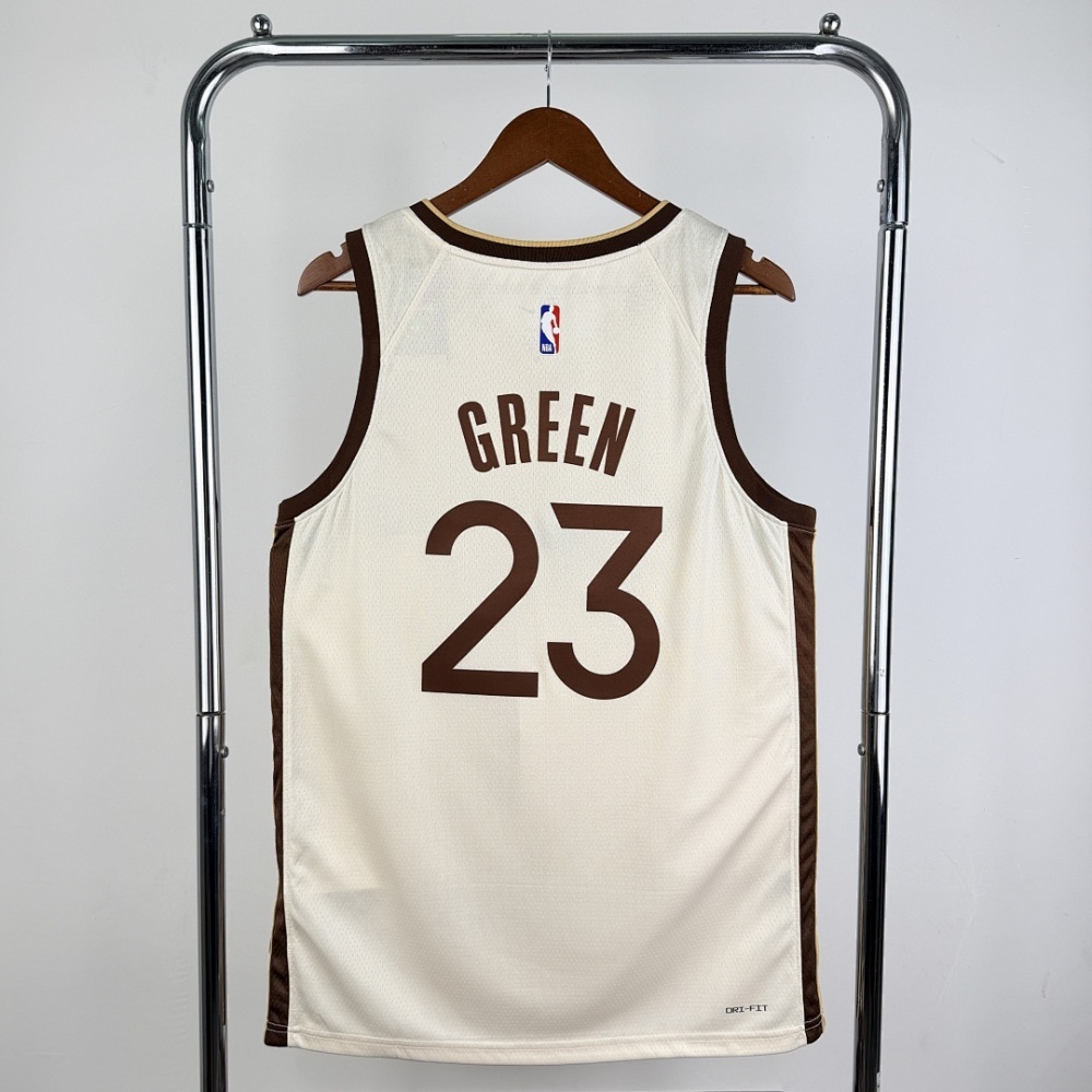 2026 NBA Golden State Warriors 23 GREEN Basketball Jersey