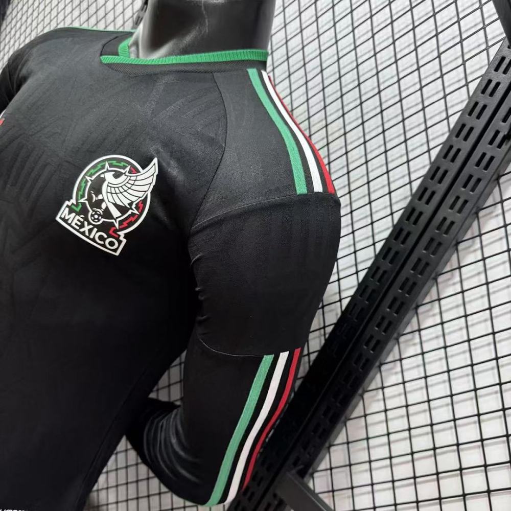 Player 2026 Mexico away long sleeved football jersey