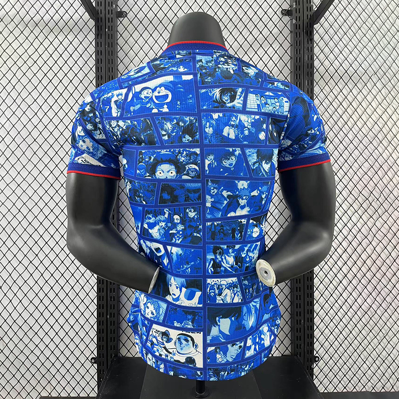 Player 2021 Japan Commemorative Edition Blue Football jersey