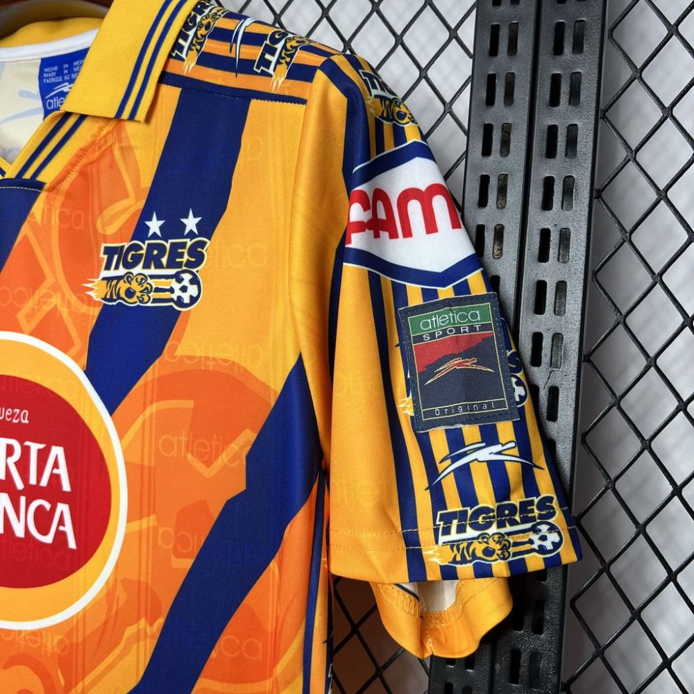 Retro 1997-98 Tigres UANL Home Retro Football Jersey