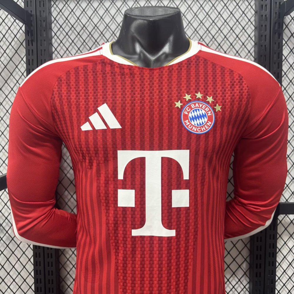 player 2026-27 Bayern Munchen Home Long sleeve football jersey