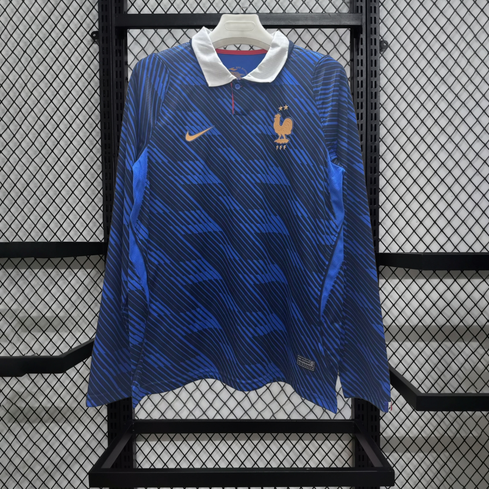 2026-27 France Home Long sleeves Football jersey