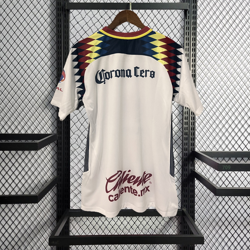 Retro 2018 Club America Away retro White Football jersey