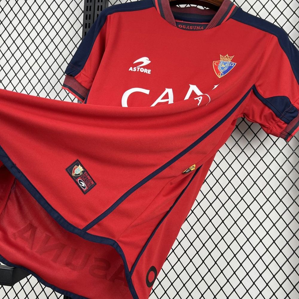 Retro 2000-01 Osasuna Home Retro Football jersey