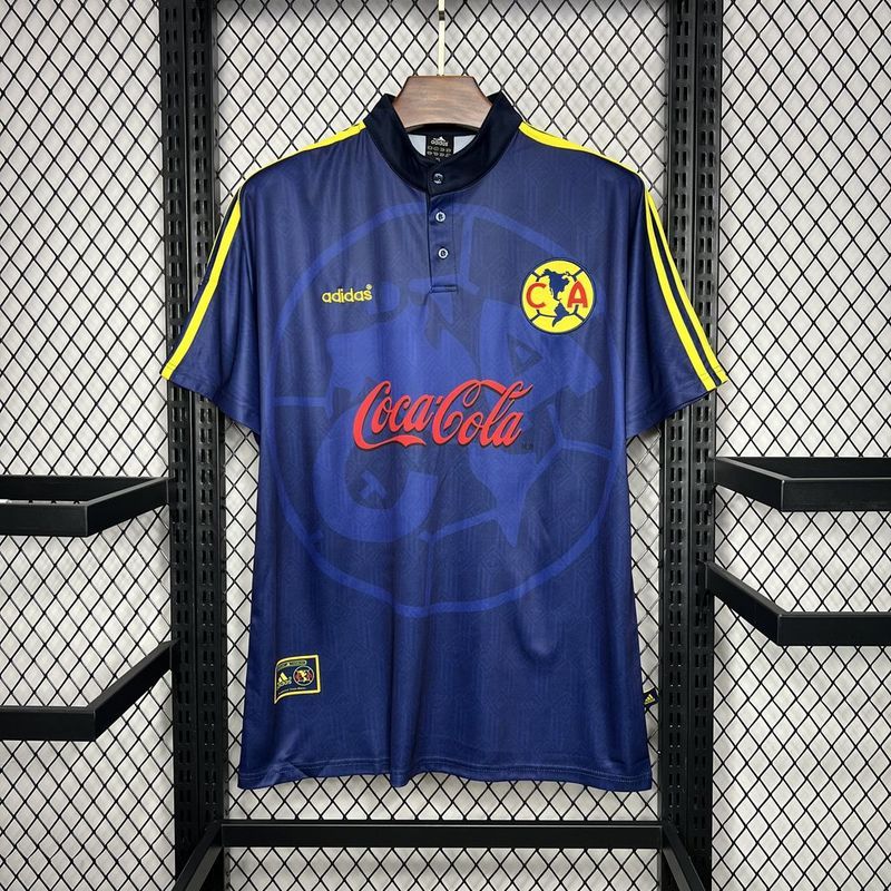 Retro 1998-99 Club America Away retro Football jersey
