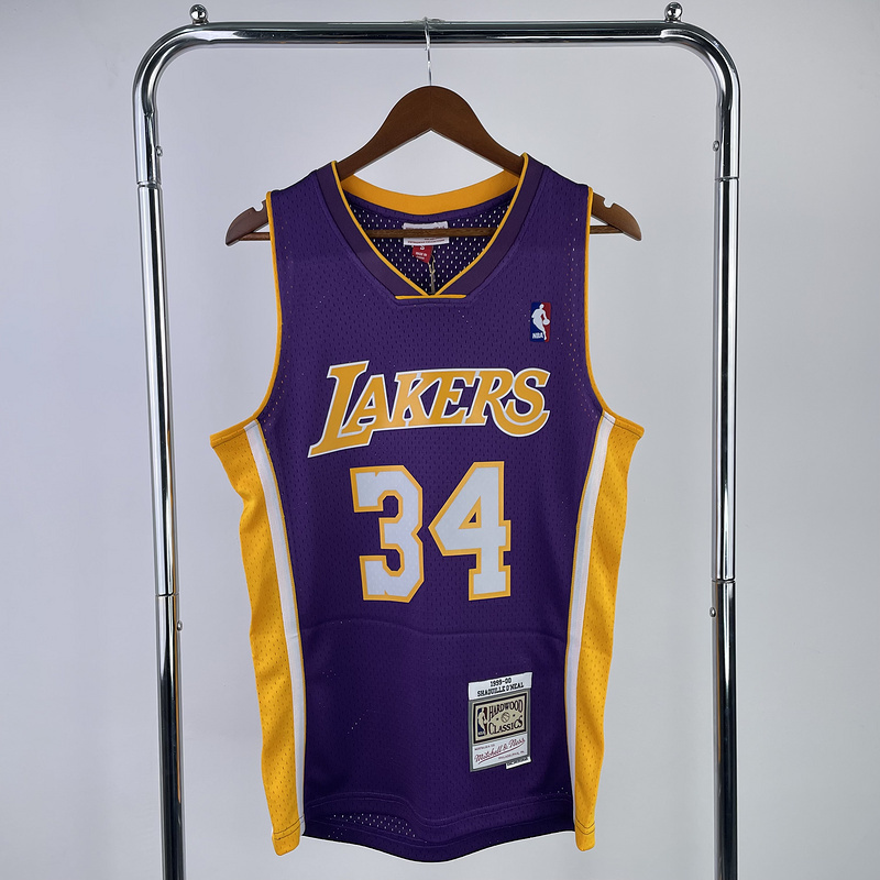 1999-00 NBA Lakers 34 O'NEAL Basketball Jersey