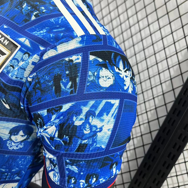 Player 2021 Japan Commemorative Edition Blue Football jersey