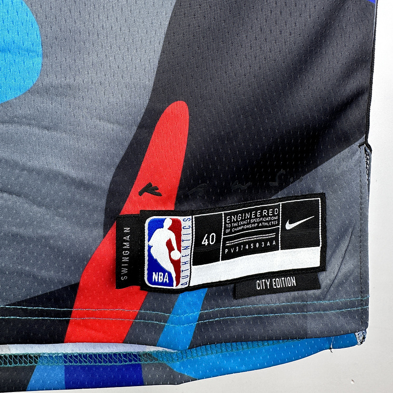 2024 NBA Brooklyn Nets (10 SIMMONS) Basketball Jersey