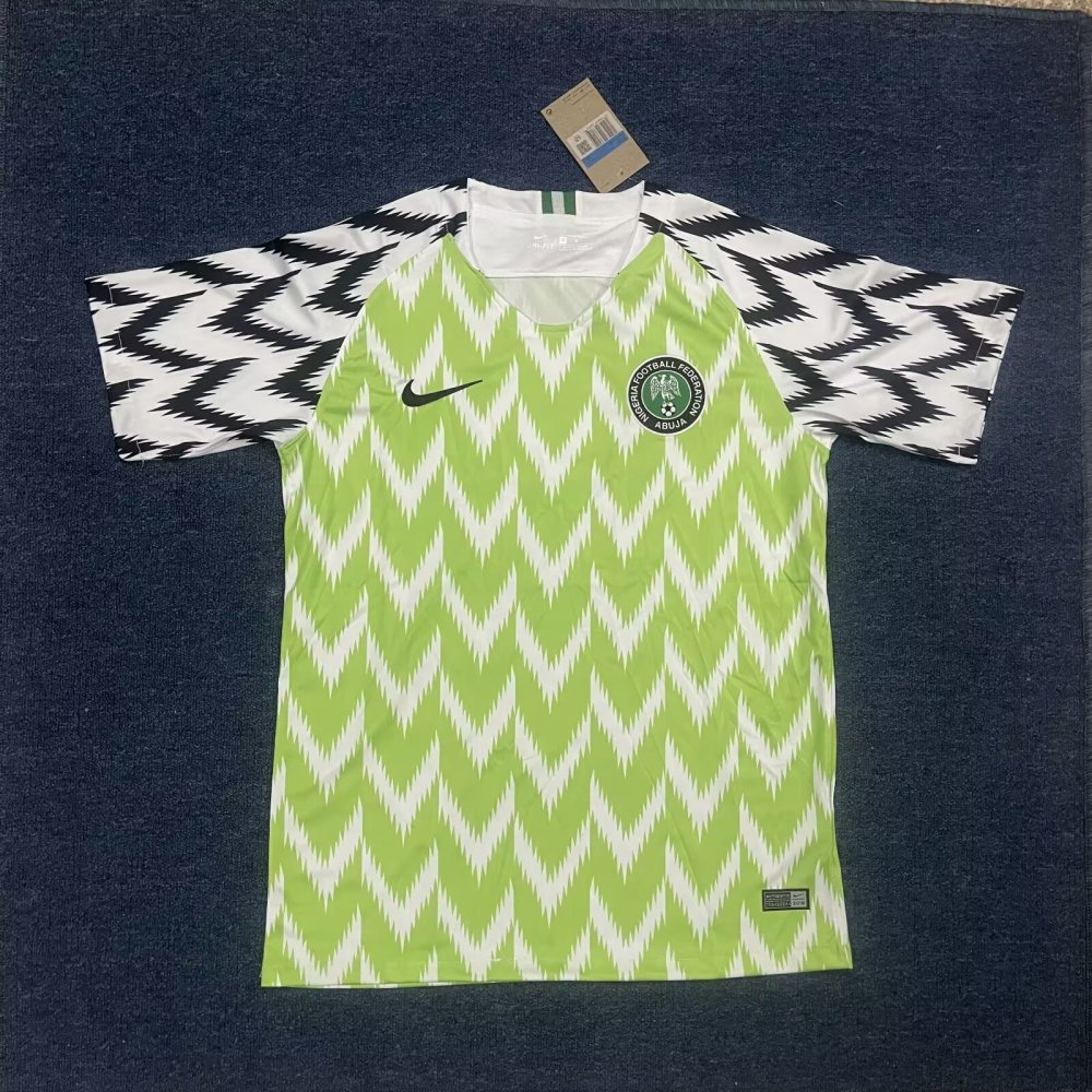 Retro 2018 Nigeria Home retro Football jersey