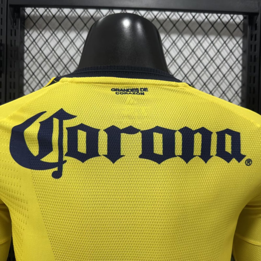 player 2026-27 Club America Home Long sleeve football jersey