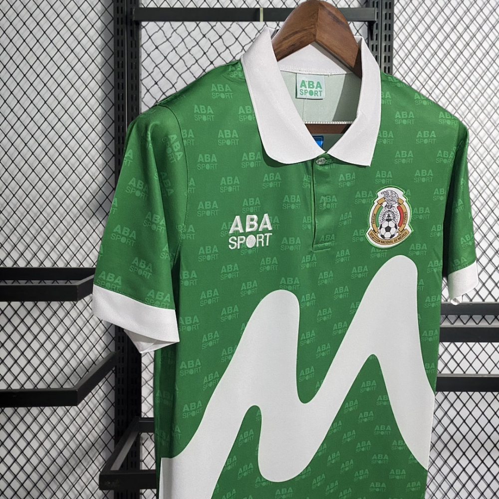 Retro 1995 Mexico home retro Football jersey