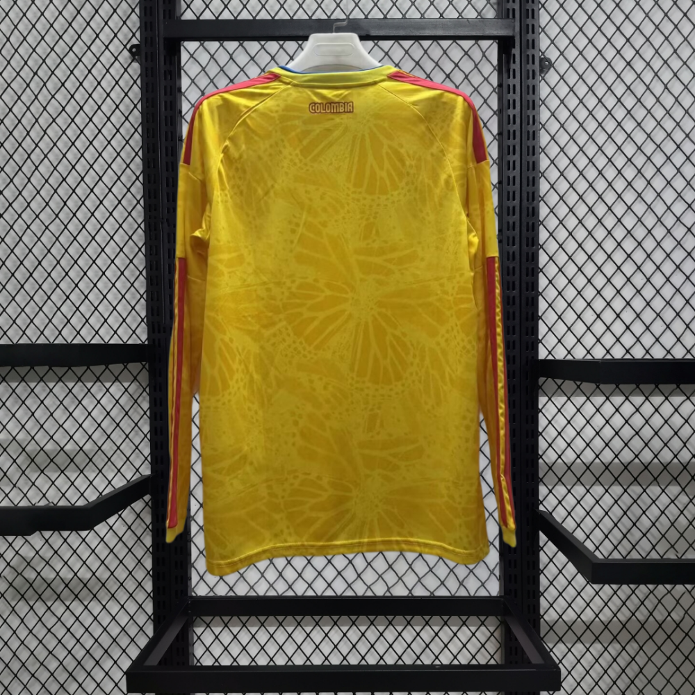 2026 Colombia Home Long sleeves Football jersey