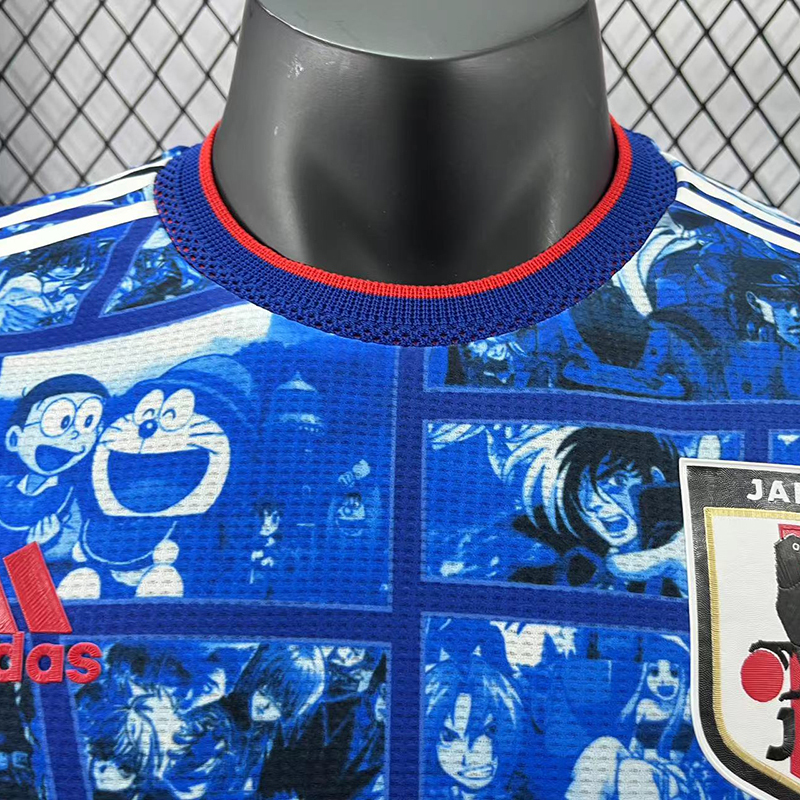 Player 2021 Japan Commemorative Edition Blue Football jersey
