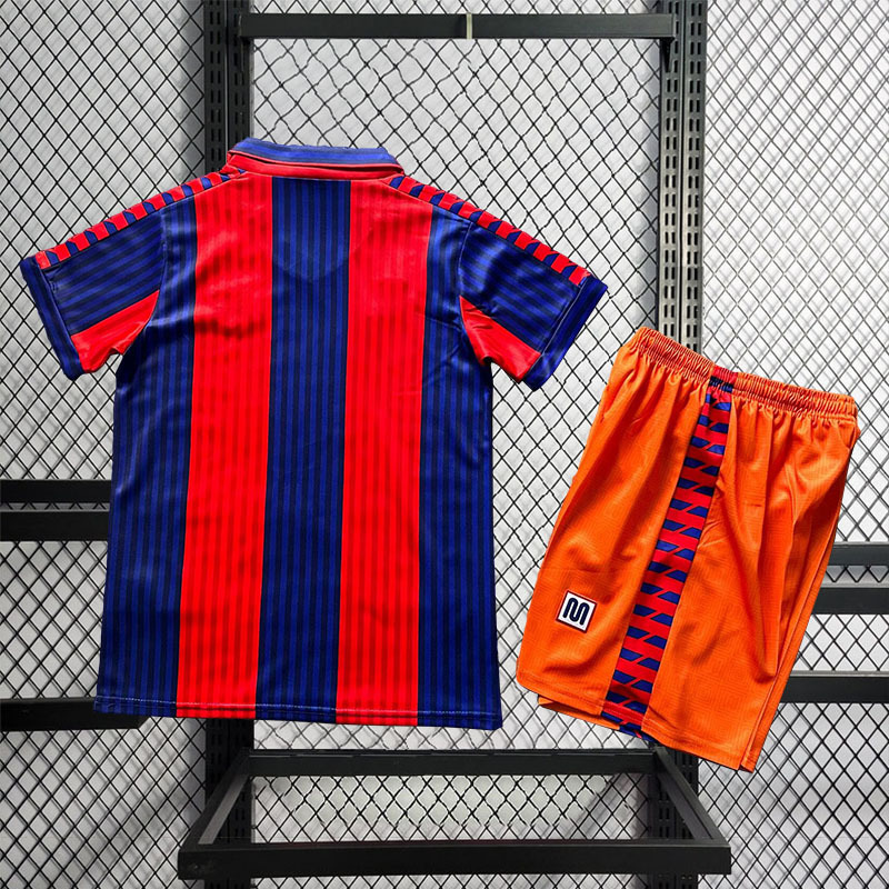 Retro Kids 1992 Kids FC Barcelona Home Retro Football jersey